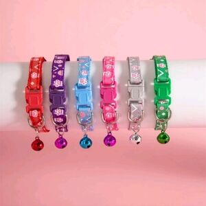 Paw Print Random Pet Collar 6pi